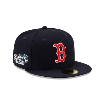 Sapca New Era Boston Red Sox MLB Green Paisley Undervisor 59FIFTY Fitted - Albastri